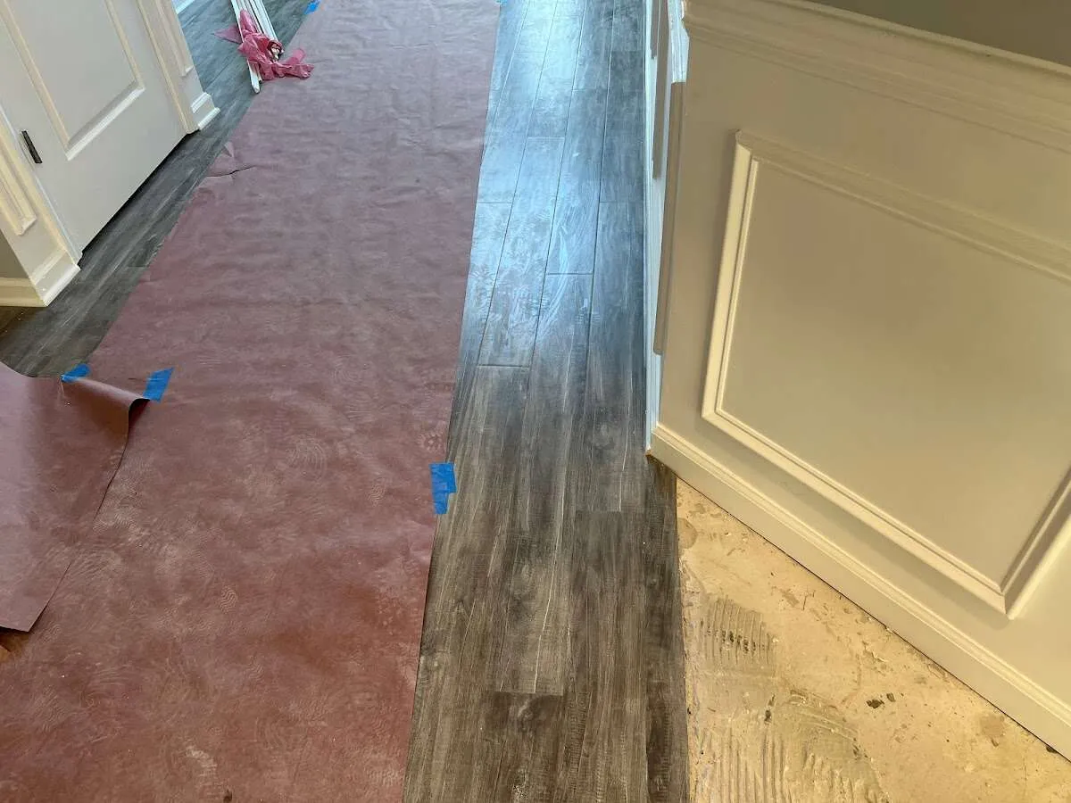 Completed marble shower restoration in Taylor